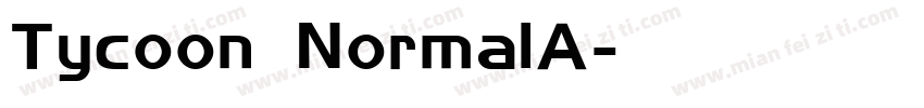 Tycoon NormalA字体转换